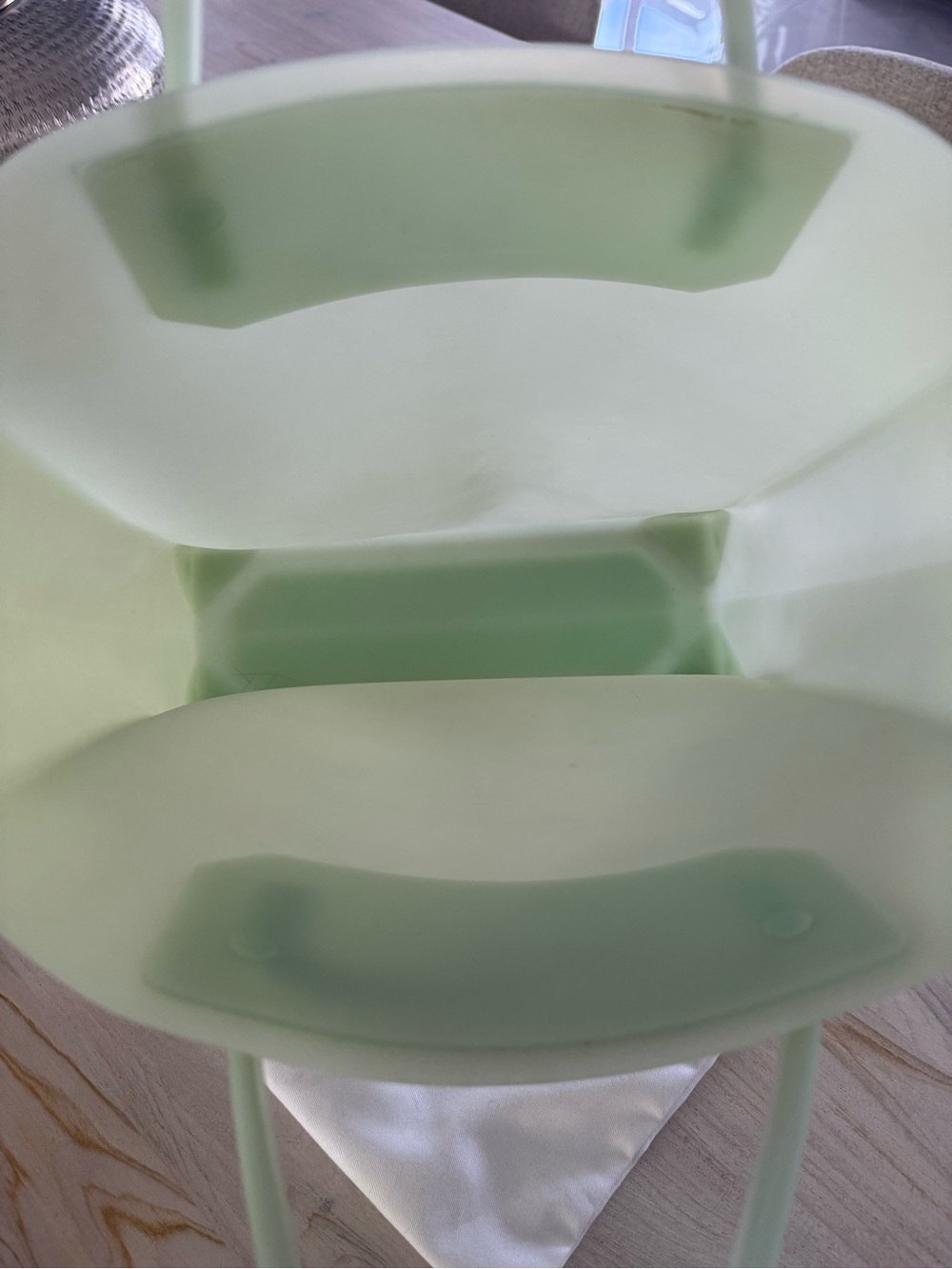 Alexander WangMint Green Silicone Tote Bag - Unbranded - Picture 3 of 4